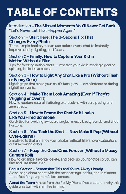 Fix My Phone Pics – Digital Guide